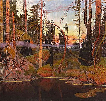 Sabaskong Bay, 1986 by Thomas Martin Uttech - Auction record, sale price, and art valuation. Compare with similar artists and explore comparable artworks.