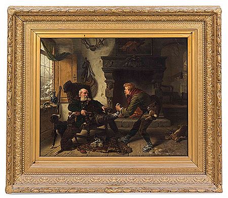 Sample artwork by Eberhard Stammel (1833 - 1906), known for painting - View similar artists and auction records