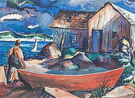 Lobster Fisherman, Maine