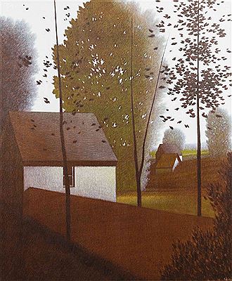 Backyard Breeze by Robert Kipniss - Auction record, sale price, and art valuation. Compare with similar artists and explore comparable artworks.