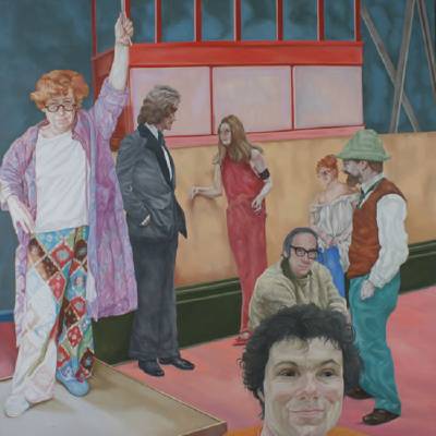Big Latrec and Double Self-Portrait