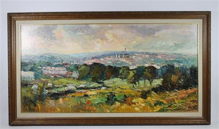 Sample artwork by Valter Walter Berzins (1925 - 2009), known for painting - View similar artists and auction records
