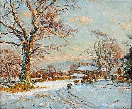 Winter Sunlight, High Austby, near Ilkley