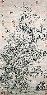 Sample artwork by Ji Lv (Born 1477), known for scroll painting - View similar artists and auction records
