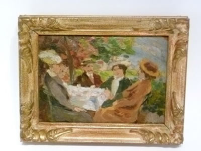 Déjeuner en plein air