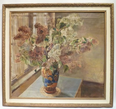 Vase fleuri by Gilbert Hansen - Auction record, sale price, and art valuation. Compare with similar artists and explore comparable artworks.