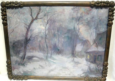 Paysage enneigé
