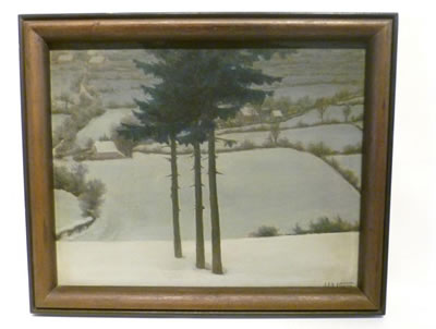 "Paysage familier" by Joseph Gerard - Auction record, sale price, and art valuation. Compare with similar artists and explore comparable artworks.