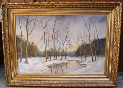 Sample artwork by Ewald Kreusch, known for painting - View similar artists and auction records