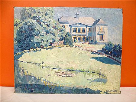 "Parc d'une villa" by Gilbert Hansen - Auction record, sale price, and art valuation. Compare with similar artists and explore comparable artworks.