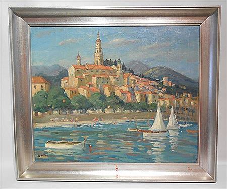 Le port de Menton