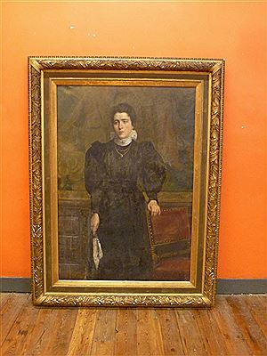 "Portrait de l'épouse du peintre Joseph Gérard" by Jules Tasquin - Auction record, sale price, and art valuation. Compare with similar artists and explore comparable artworks.