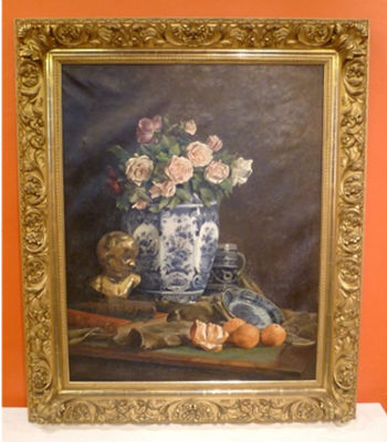 "Nature morte au vase fleuri"