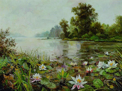 Seerosenteich by Siegfried Rochel - Auction record, sale price, and art valuation. Compare with similar artists and explore comparable artworks.