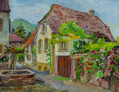 Brunnen in Leinsweiler bei Landau