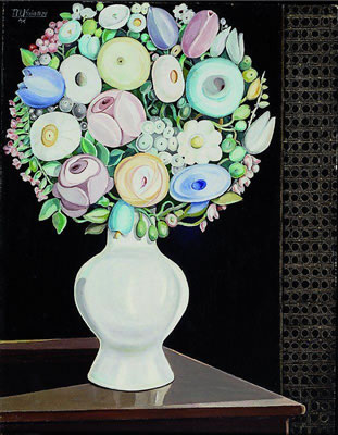 Idee eines Straußes by Michaela Krinner - Auction record, sale price, and art valuation. Compare with similar artists and explore comparable artworks.