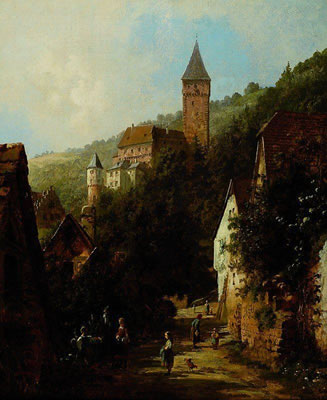 Sample artwork by Karl Weysser (1833 - 1904), known for painting - View similar artists and auction records