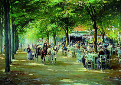 Im Biergarten