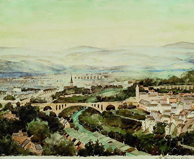 Blick auf Luxemburg