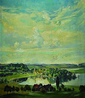 At the Ypf in Austria by Otto Polus - Auction record, sale price, and art valuation. Compare with similar artists and explore comparable artworks.