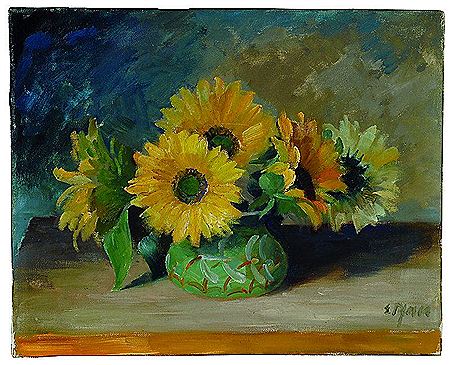 Still Life with Sunflowers