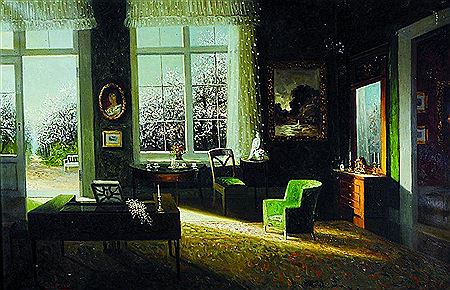Interior view of the garden