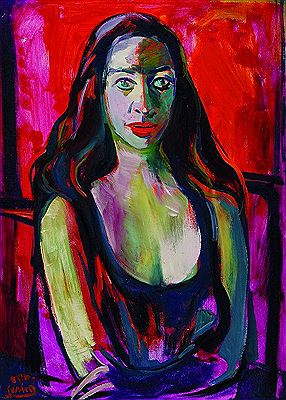 Portrait of a young woman