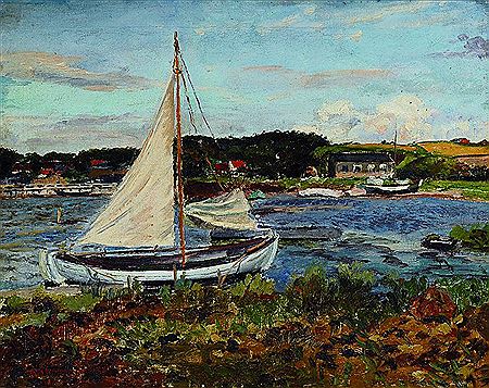 Coast sailors in the port