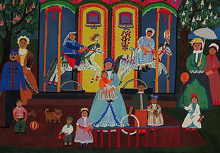 Lively bustle of the fair by Renate Schwarzer - Auction record, sale price, and art valuation. Compare with similar artists and explore comparable artworks.