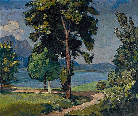 Trees at the lake