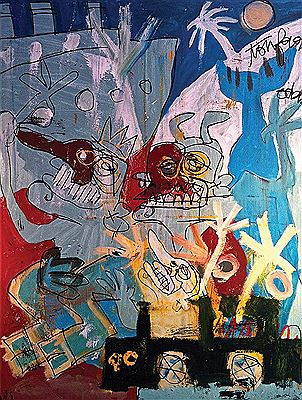 Sample artwork by Antoine Paris (Born 1986), known for painting - View similar artists and auction records