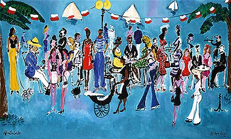 Promenade au Café de Paris de la série "Les filles de Chanel a Monaco" by Horacio Cordero - Auction record, sale price, and art valuation. Compare with similar artists and explore comparable artworks.