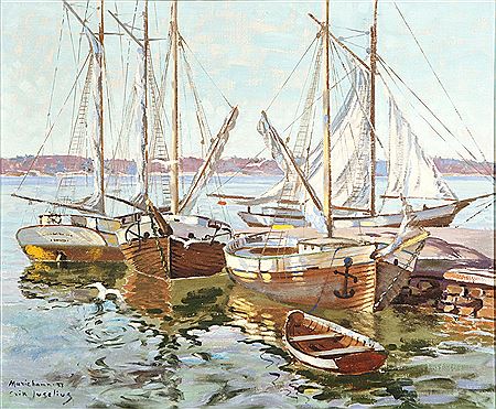 Boats in Mariehamn