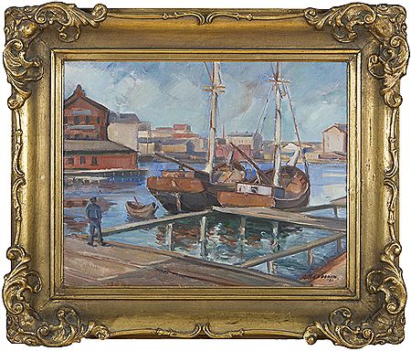View from Kanavaranta by Arvo Makkonen - Auction record, sale price, and art valuation. Compare with similar artists and explore comparable artworks.