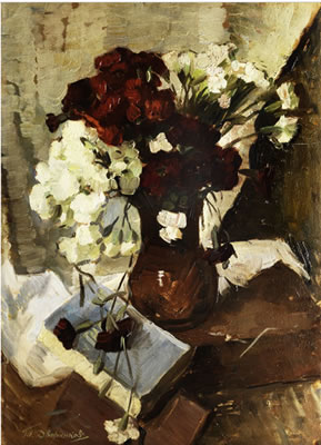 STILLEBEN MIT BLUMEN by Tite Jakovlevitch Dvornikoff - Auction record, sale price, and art valuation. Compare with similar artists and explore comparable artworks.