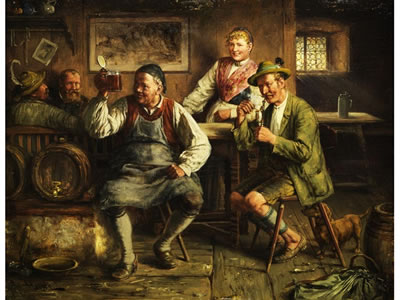 WIRTSHAUSSZENE by Johann Adalbert Heine - Auction record, sale price, and art valuation. Compare with similar artists and explore comparable artworks.