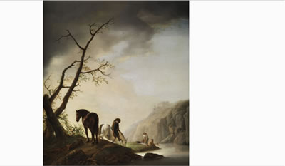 PFERDEHIRTE AUF WEISSEM SCHIMMEL IN BETRACHTUNG BADENDER FRAUEN AN EINEM FLUSS by Adriaen Eemont - Auction record, sale price, and art valuation. Compare with similar artists and explore comparable artworks.