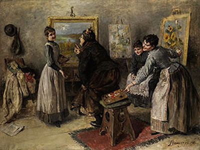 Sample artwork by Heinrich Maniser (1847 - 1925), known for painting - View similar artists and auction records