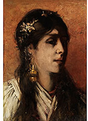 BILDNIS EINES SÜDLÄNDISCHEN MÄDCHENS by Camillo Miola - Auction record, sale price, and art valuation. Compare with similar artists and explore comparable artworks.