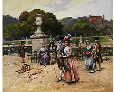 GALANTE GESELLSCHAFT IM SCHLOSSPARK