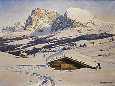 WINTER IN DEN DOLOMITEN, LANG- UND PLATTKOFEL