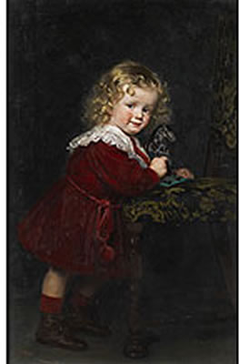 KNABENBILDNIS by Johannes Heinrich Mogk - Auction record, sale price, and art valuation. Compare with similar artists and explore comparable artworks.