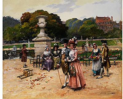 GALANTE GESELLSCHAFT IM SCHLOSSPARK