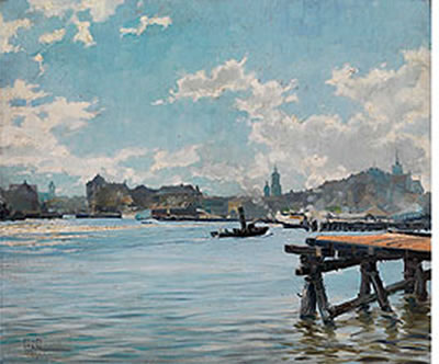 Harbour of Göteborg