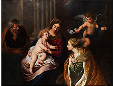 DIE VERLOBUNG DER HEILIGEN KATHARINA