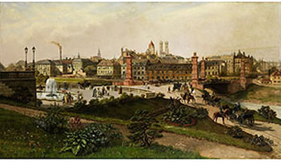 BLICK ÜBER MÜNCHEN by Otto von Ruppert - Auction record, sale price, and art valuation. Compare with similar artists and explore comparable artworks.