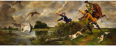 GROSSE JAGDSZENE by Hans Kratzer - Auction record, sale price, and art valuation. Compare with similar artists and explore comparable artworks.