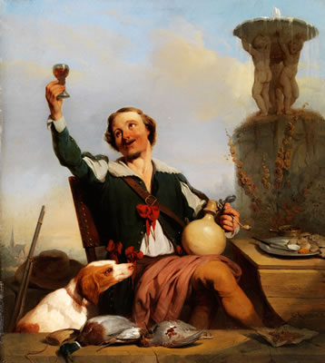 JUNGER JÄGER BEI DER VESPERRAST by Petrus Kremer - Auction record, sale price, and art valuation. Compare with similar artists and explore comparable artworks.