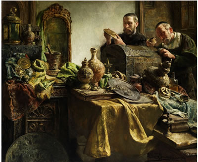 Sample artwork by Léon de Meutter Brunin (1861 - 1949), known for landscape painting - View similar artists and auction records