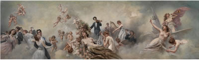 VERTRÄUMTE BALLSZENE by Raimund Ritter Wichera - Auction record, sale price, and art valuation. Compare with similar artists and explore comparable artworks.